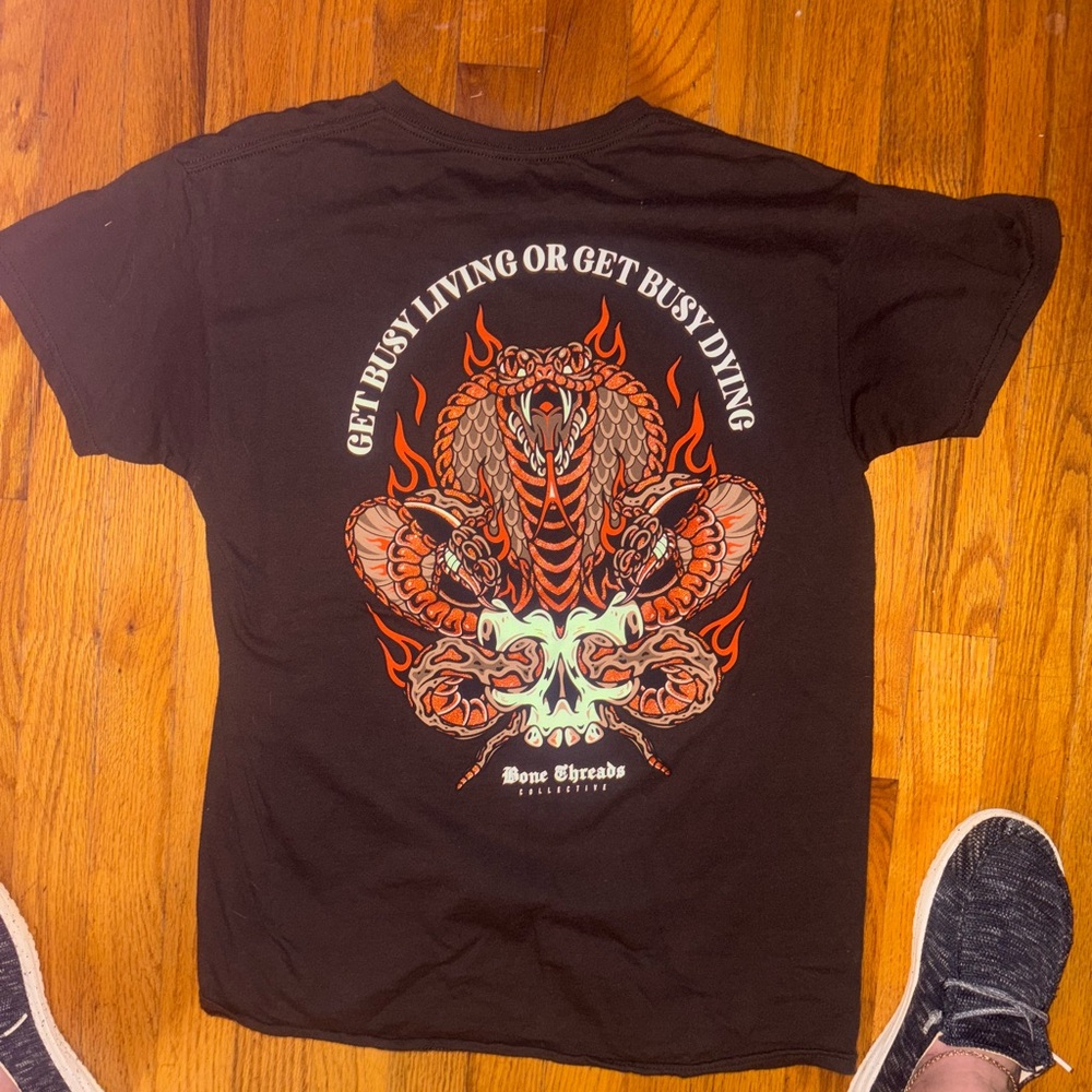 Black Graphic Tee